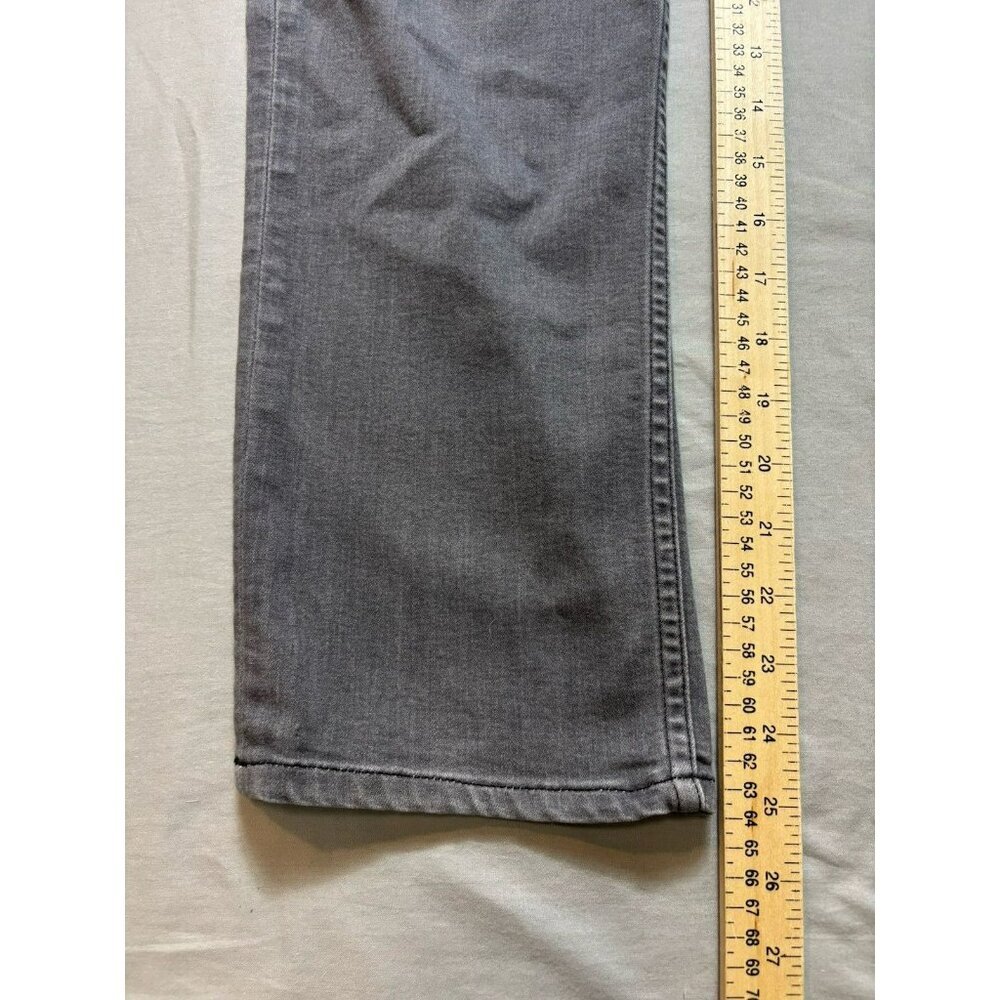 Men's Paige Jeans Lennox Slim Straight Stretch Denim Gray 36x25 - Picture 2 of 12